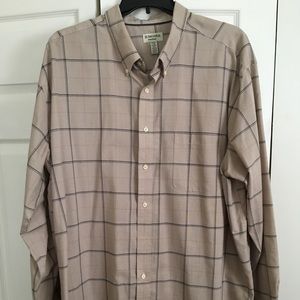Men’s St John’s Bay Iron-Free 3XLT Dress Shirt